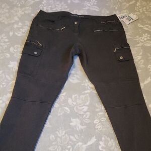 Michael Kors Black Straight Leg Jeans